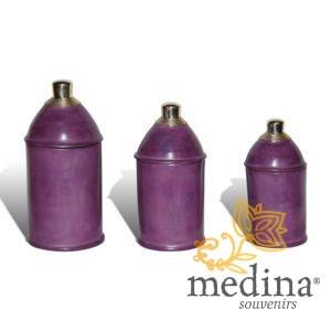 Boite tadelakt kasbah violet