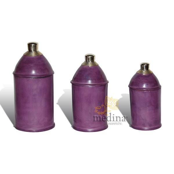 Boite tadelakt kasbah violet