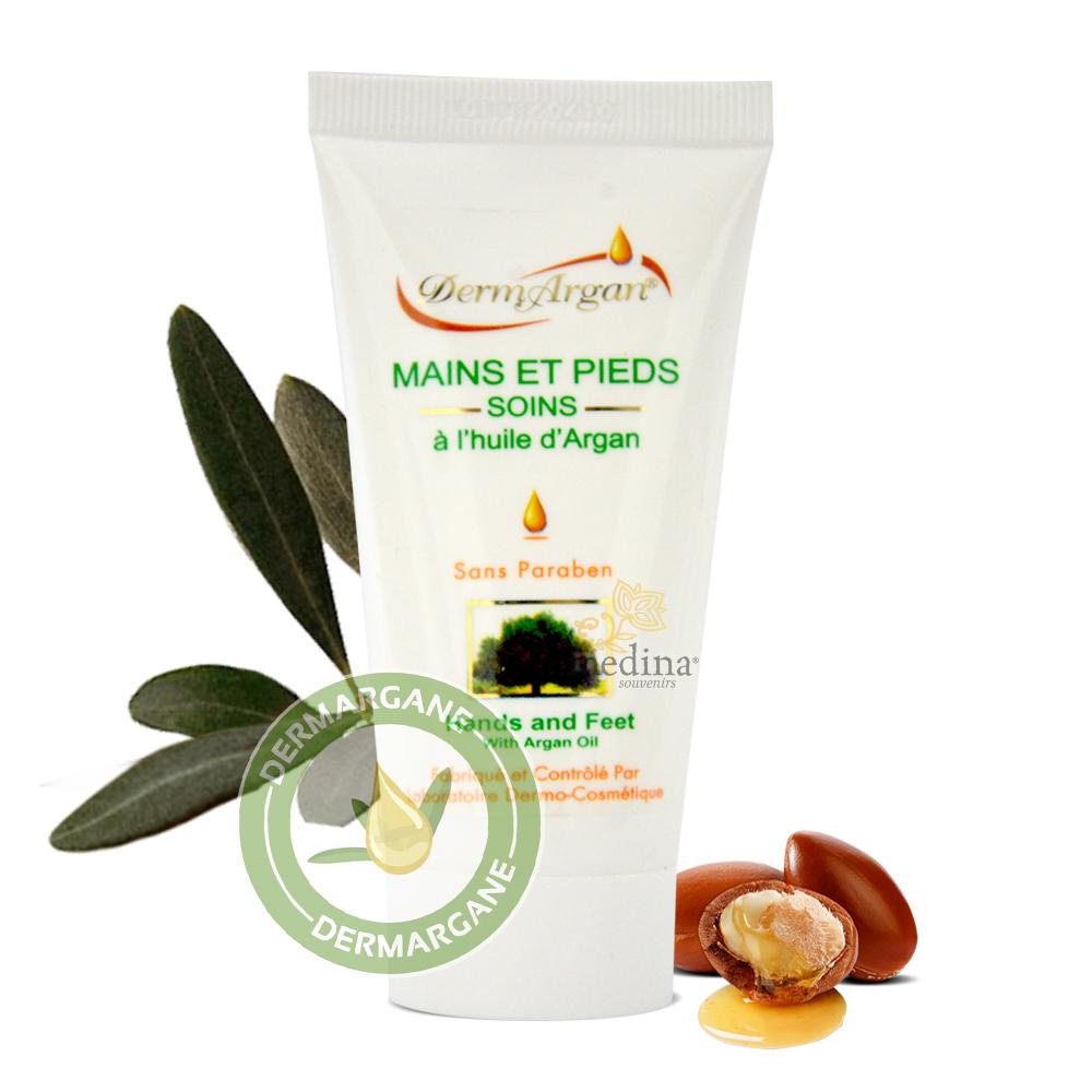 Crème Mains et Pieds a l'huile d'argan Bio