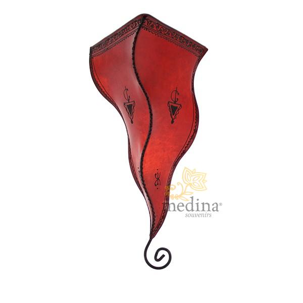 Applique fer forgé Shemsia rouge