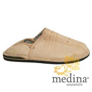 Babouche Touareg homme et femme couleur naturel babouches confortables et solides chaussons robustes pour un usage quotidien