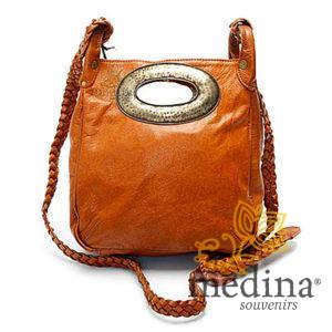 Sac à main Feirouz marron clair