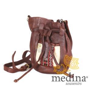 Petite besace kilim marron